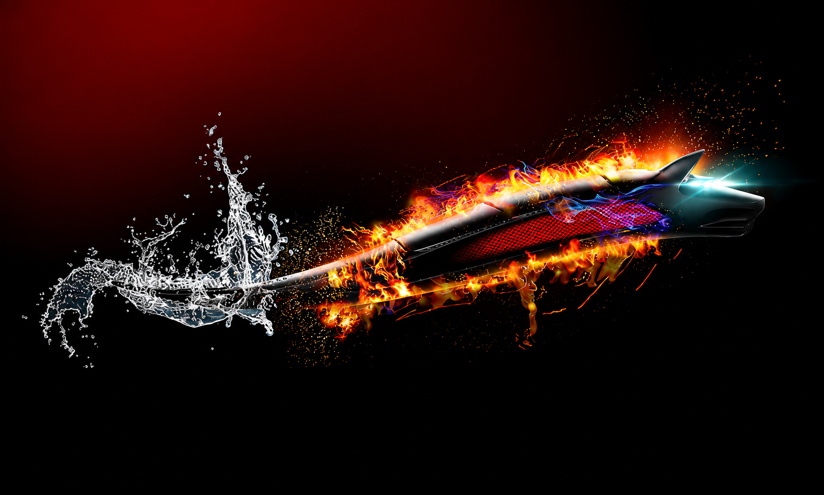 Stylized illustration representing Bitdefender's fast, lightweight scanning performance